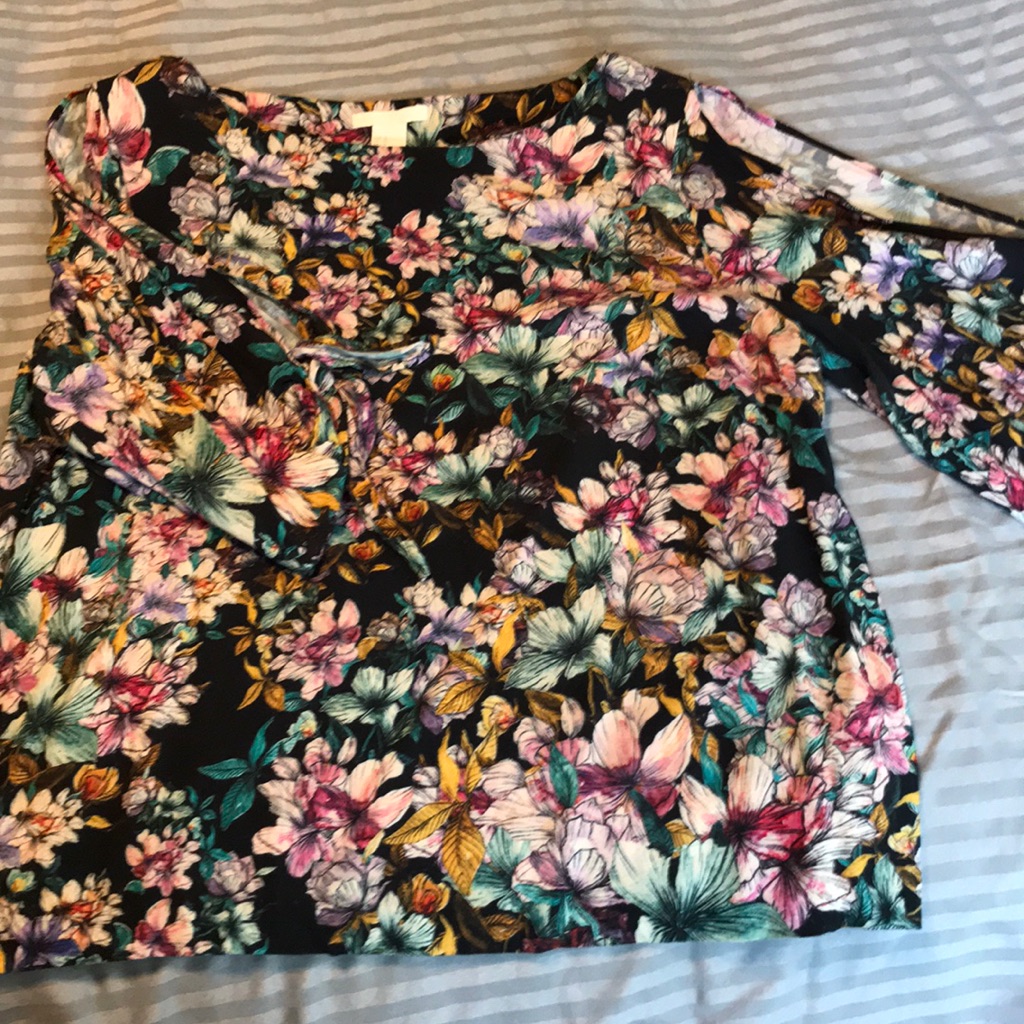 H&M Shirt Flowered Shirt